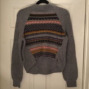 Ecoté Movie Night Fair Isle Sweater